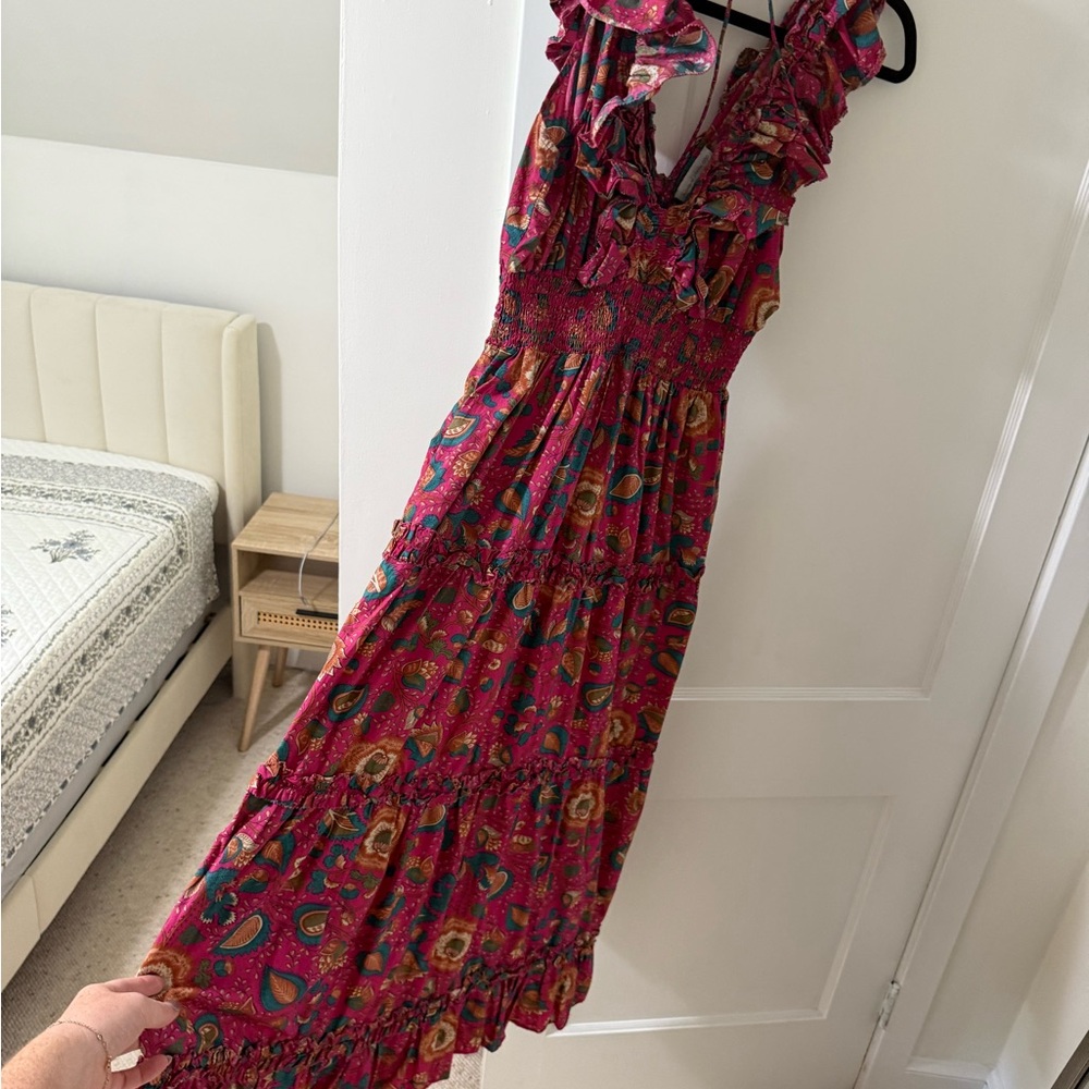 House of Harlow Floral Pink Maxi Dress